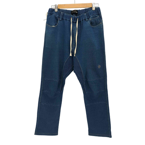アールディーズ ALDIES Sarouel Pants インディゴ デニム サルエルパンツ メンズ JPN:L